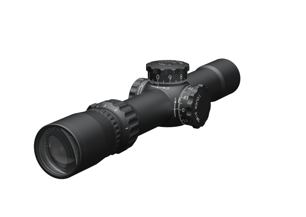 1 - 10x24mm Scope - Non-Illuminated - Target Turrets - MML