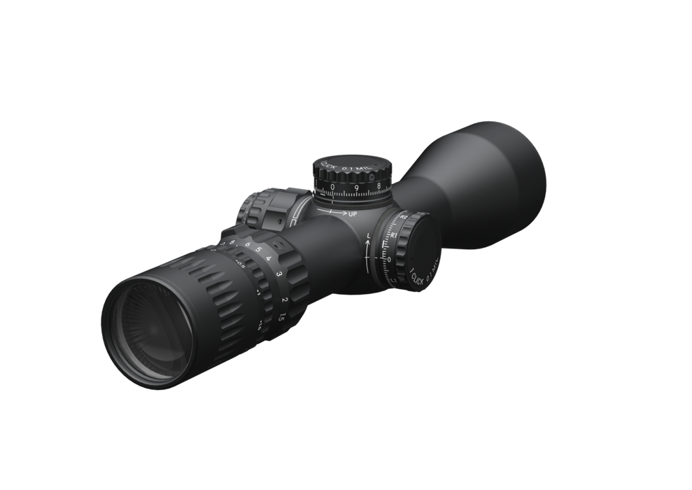 1.5 - 15x42mm SFP Scope - Illuminated - Capped Turrets