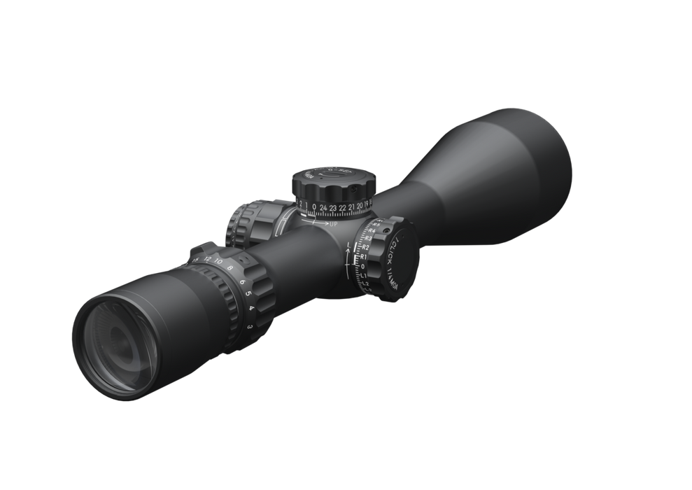 3 - 24x52mm FFP Scope - Illuminated - Tactical Turrets - MOA