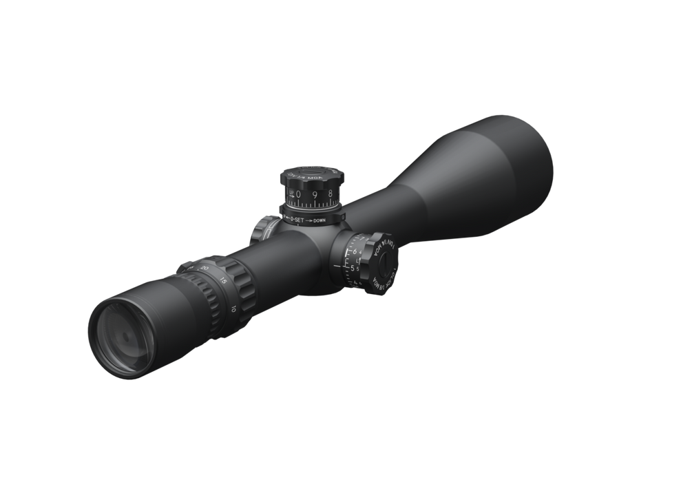 10 - 60x56mm SFP Scope - Non-Illuminated - Target Turrets MRT