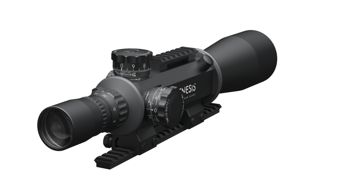 6 - 60x56mm FFP Genesis ELR Scope - Non-Illuminated - High Master