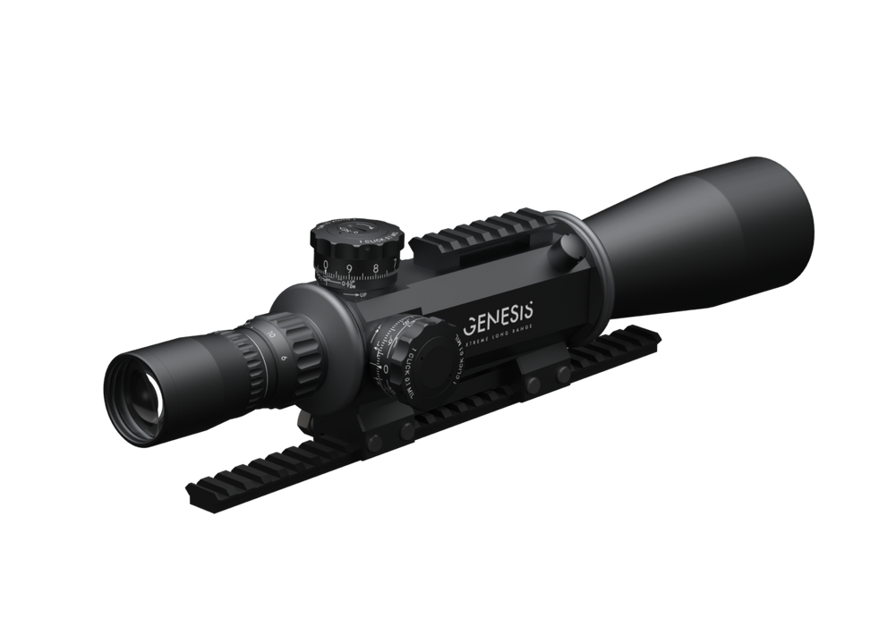 6 - 60x56mm FFP Genesis ELR Scope - Non-Illuminated - High Master - 0.10 MIL