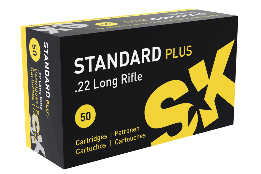 SK Standard Plus .22 Long Rifle Cartridges