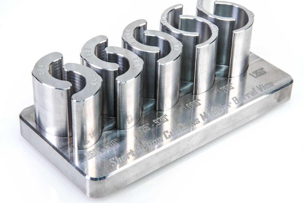Short Action Customs - Modular Barrel Vise - Full Kit