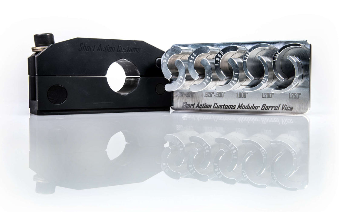 Short Action Customs - Modular Barrel Vise - Full Kit