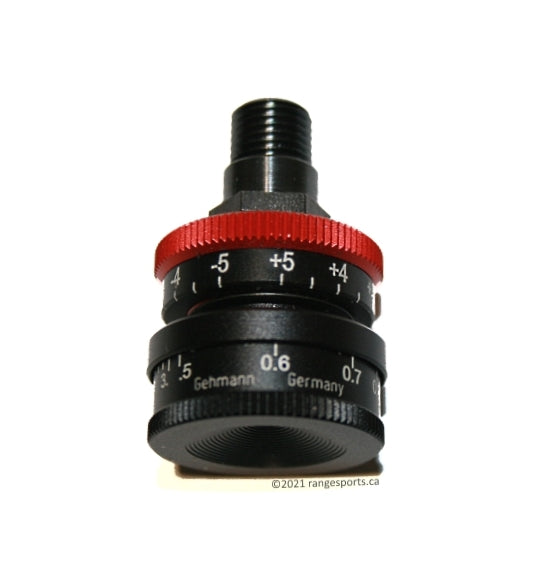 530-0 Gehmann diopter 0.0x combined with rearsight iris